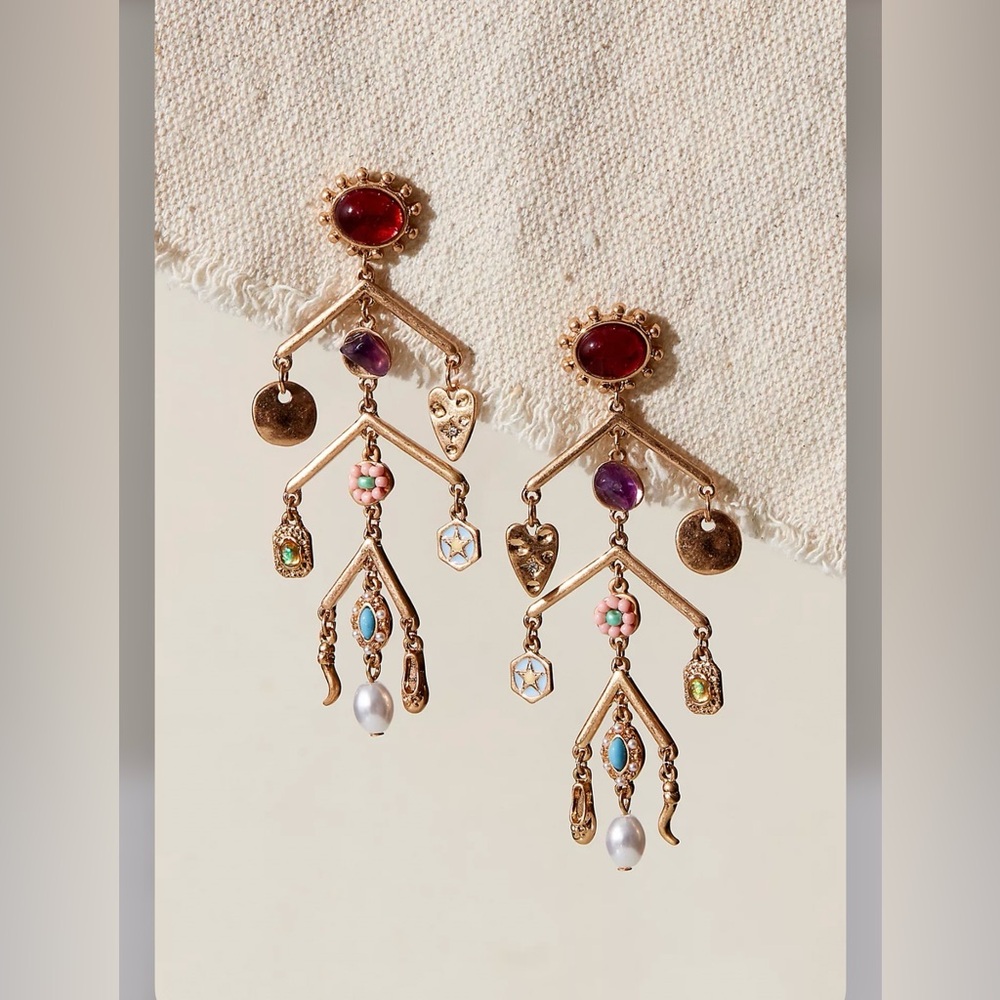 Free people Macy charm dangle earring